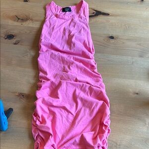 Vici Pink Sleeveless bodycon midi Dress